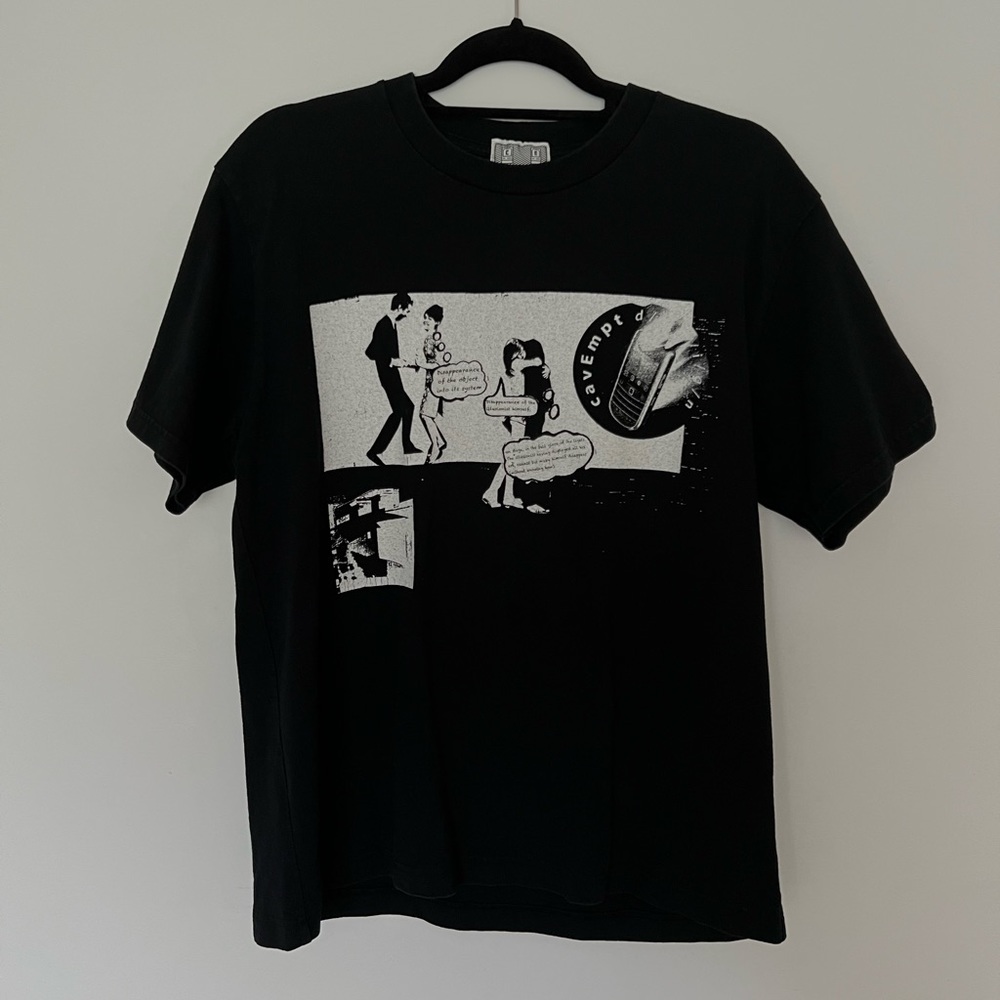 Cav Empt Black Graphic T-Shirt